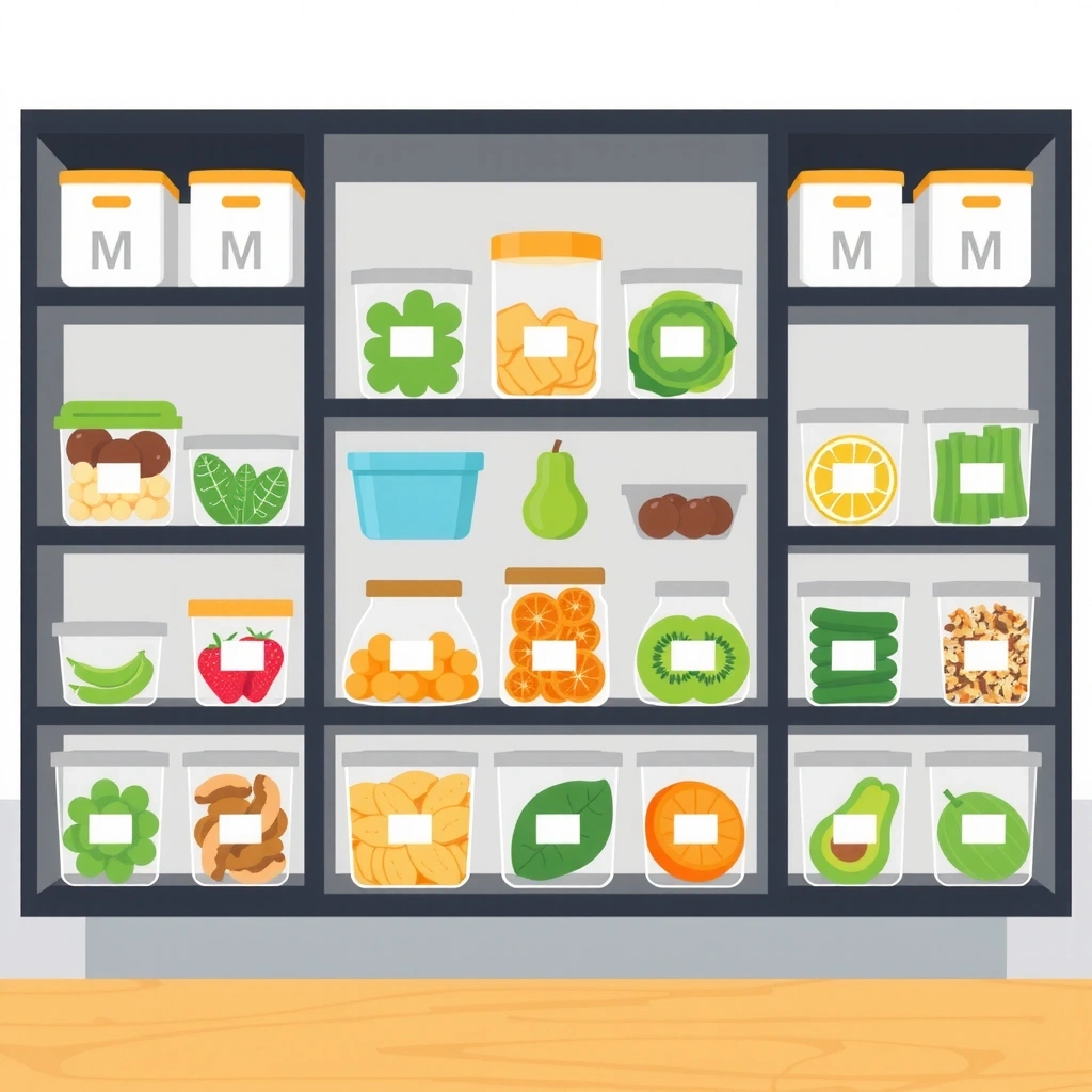 Healthy snacks storage solutions