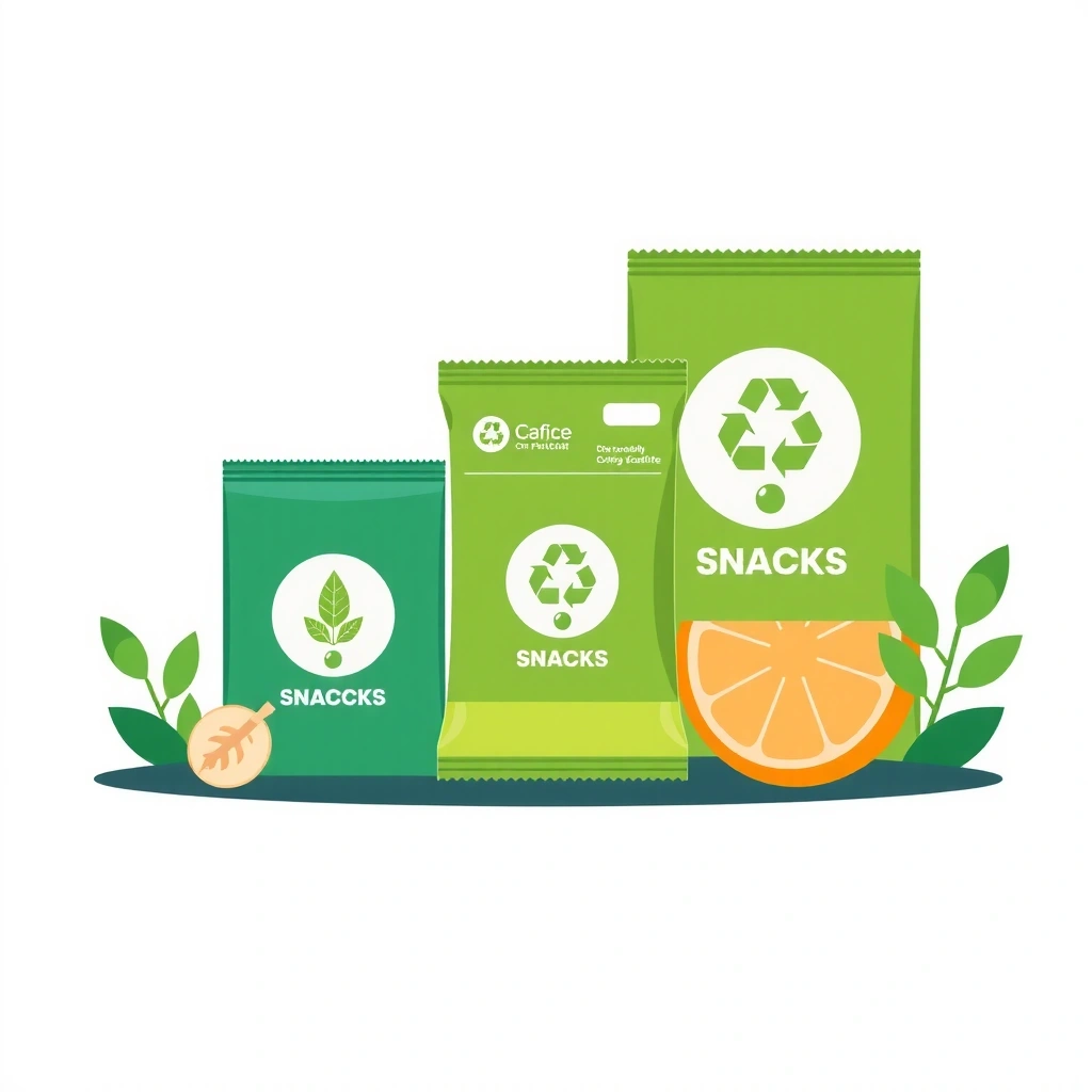 Sustainable and eco-friendly snack packaging